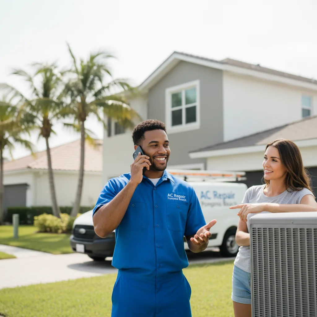 AC Repair Pompano Beach customer support in Whipple